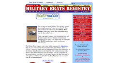 Desktop Screenshot of militarybrat.com